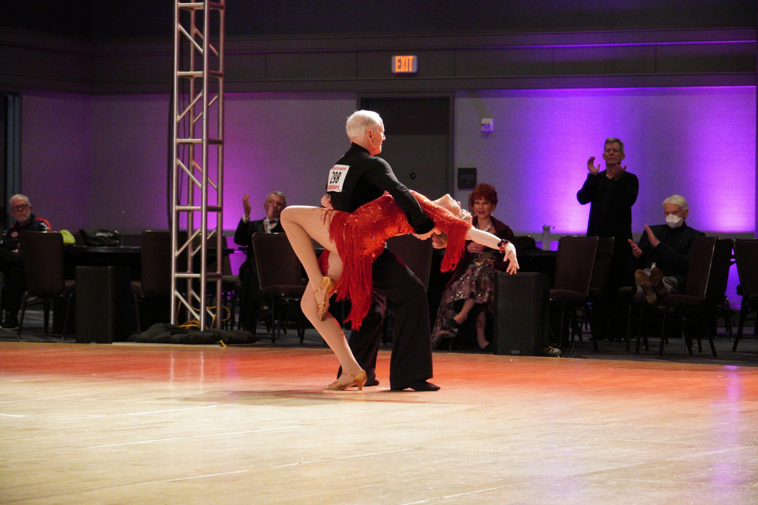 John and Kathy Linn, Senior IV Latin, were real crowd pleasers.