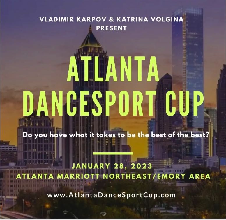 Atlanta DanceSport Cup: January 28, 2023