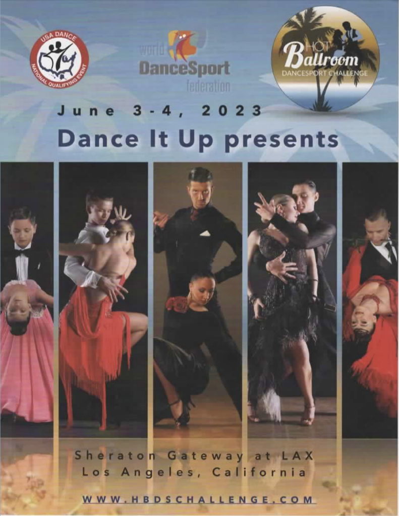 Hot Ballroom DanceSport:  June 3-4