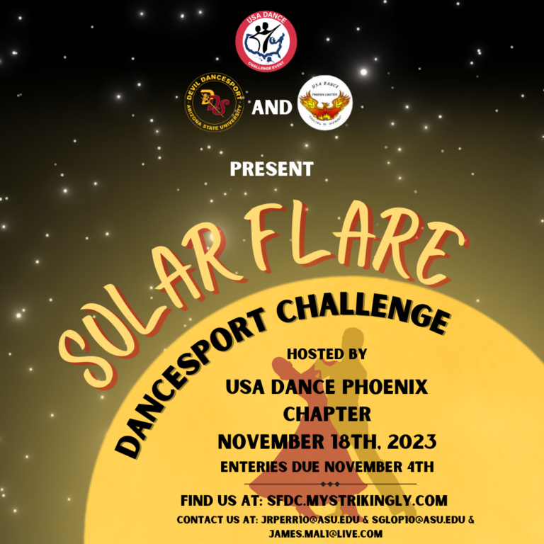 Solar Flare DanceSport Challenge: November 18, 2023
