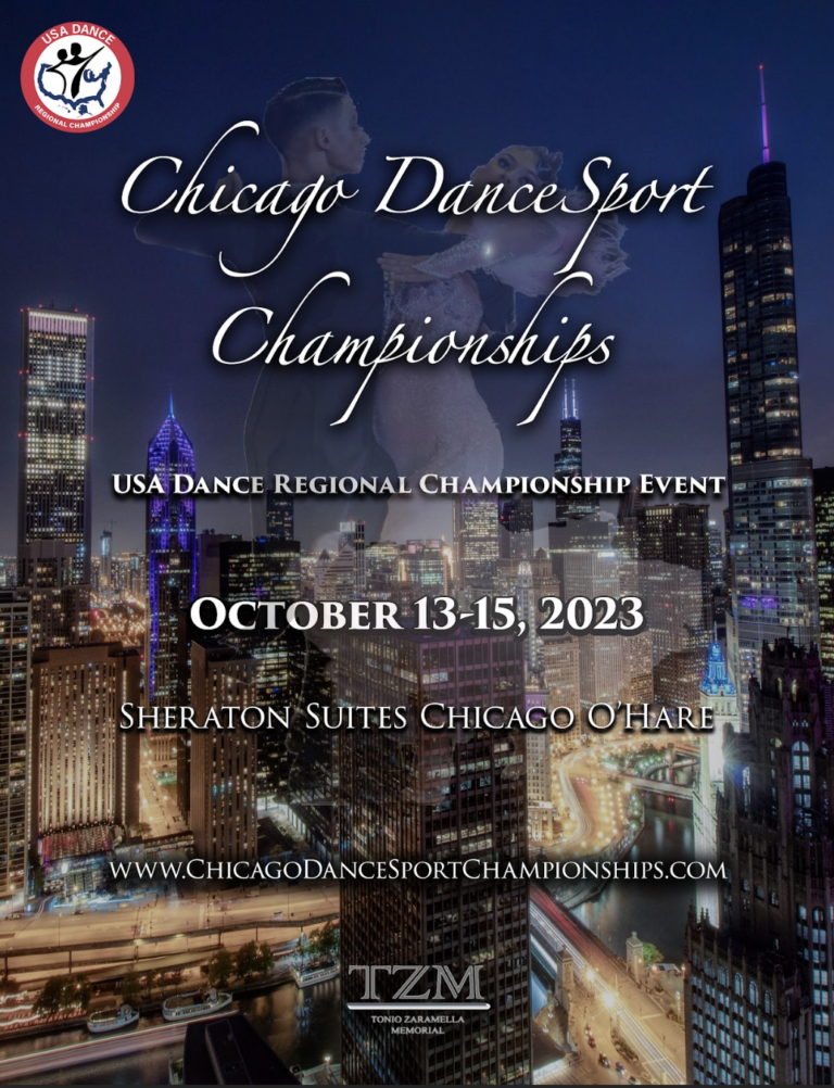 Chicago DanceSport Championships: October 13-15, 2023