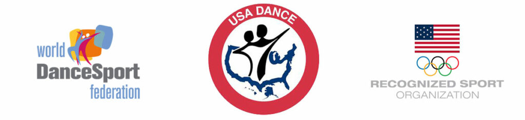 USA Dance Header Logos - USA Dance, WDSF and Recognized Sport Logos